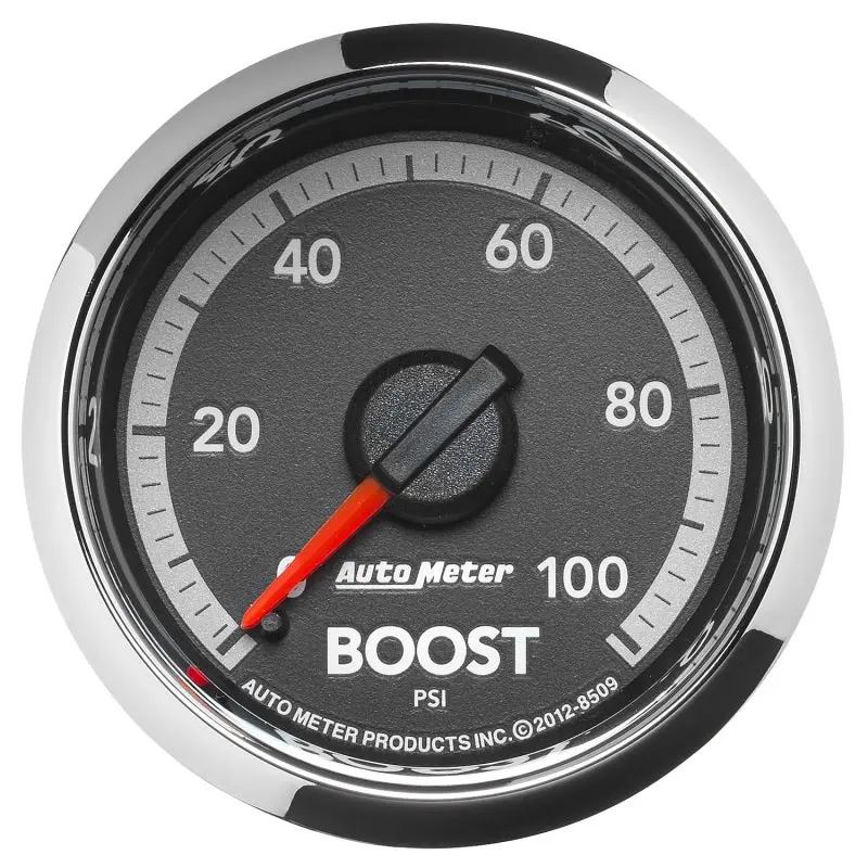 Autometer Gen4 Dodge Factory Match 52.4Mm Mechanical 0-100 Psi Boost Gauge 1