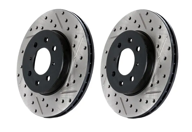 Stoptech Slotted & Drilled Sport Brake Rotor 1