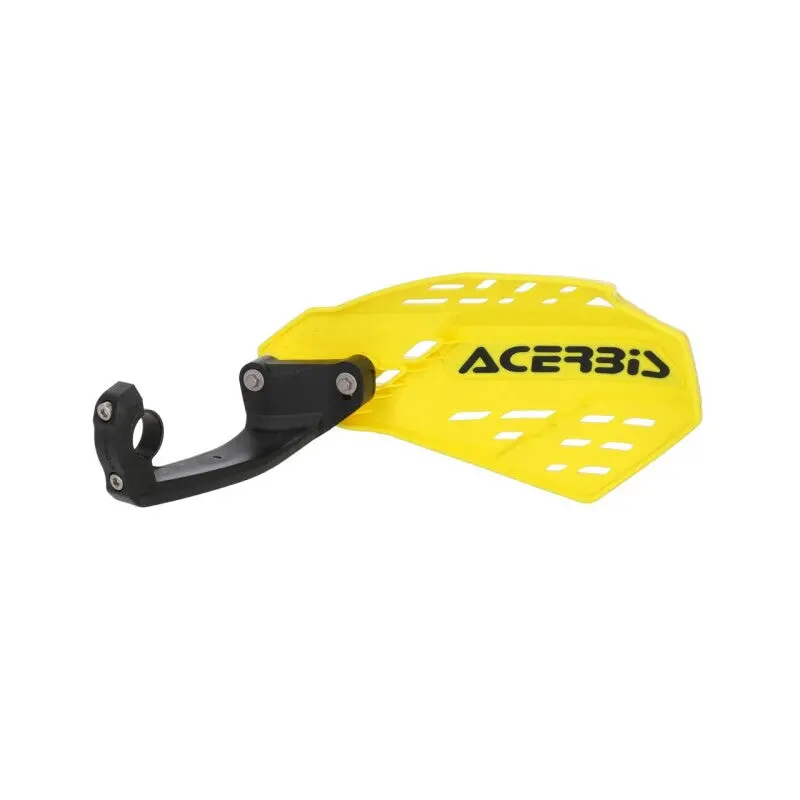 Acerbis Linear Vented Handguard - Yellow/Black 1