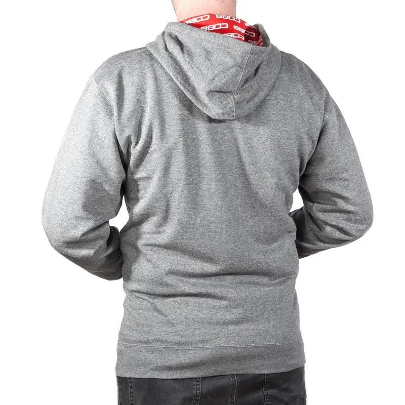 Cobb Grey Zippered Hoodie - Size Small 1
