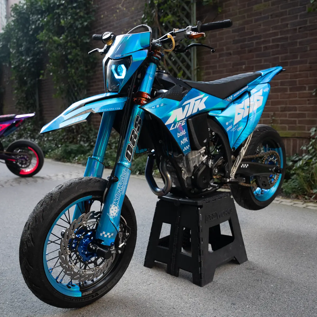 Custom Order - Supermoto Wheelset 1