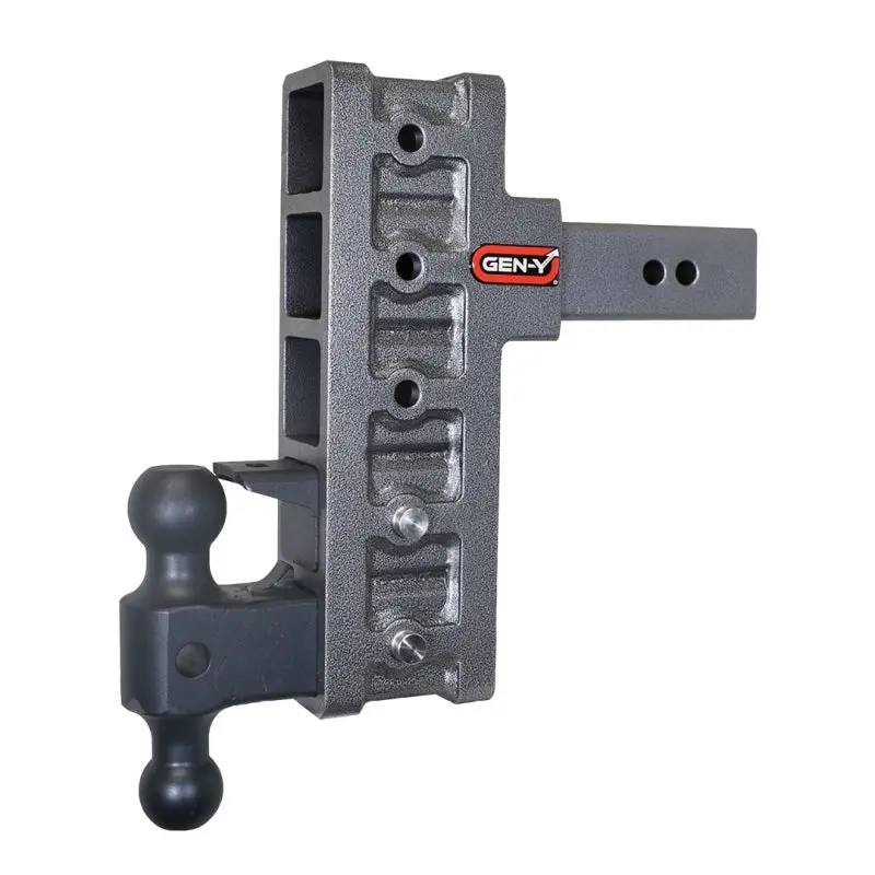 Gen-Y Mega Duty 2.5In Shank 9In Offset Drop 21K Hitch W/Gh-061 Dual-Ball/Gh-062 Pintle Lock 1