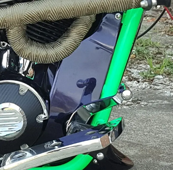 Radiator Side Covers(Gloss Black) 1
