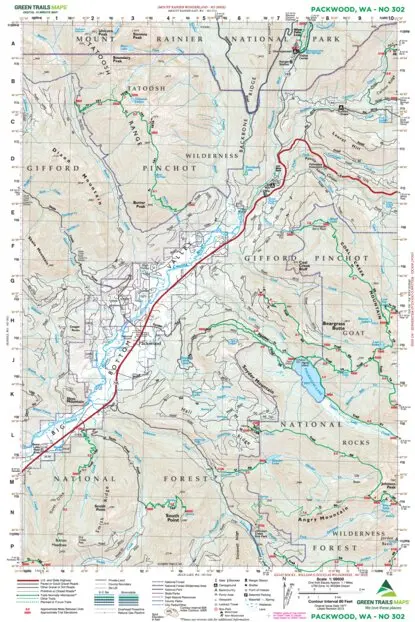 Packwood, Wa - 302 Map 1