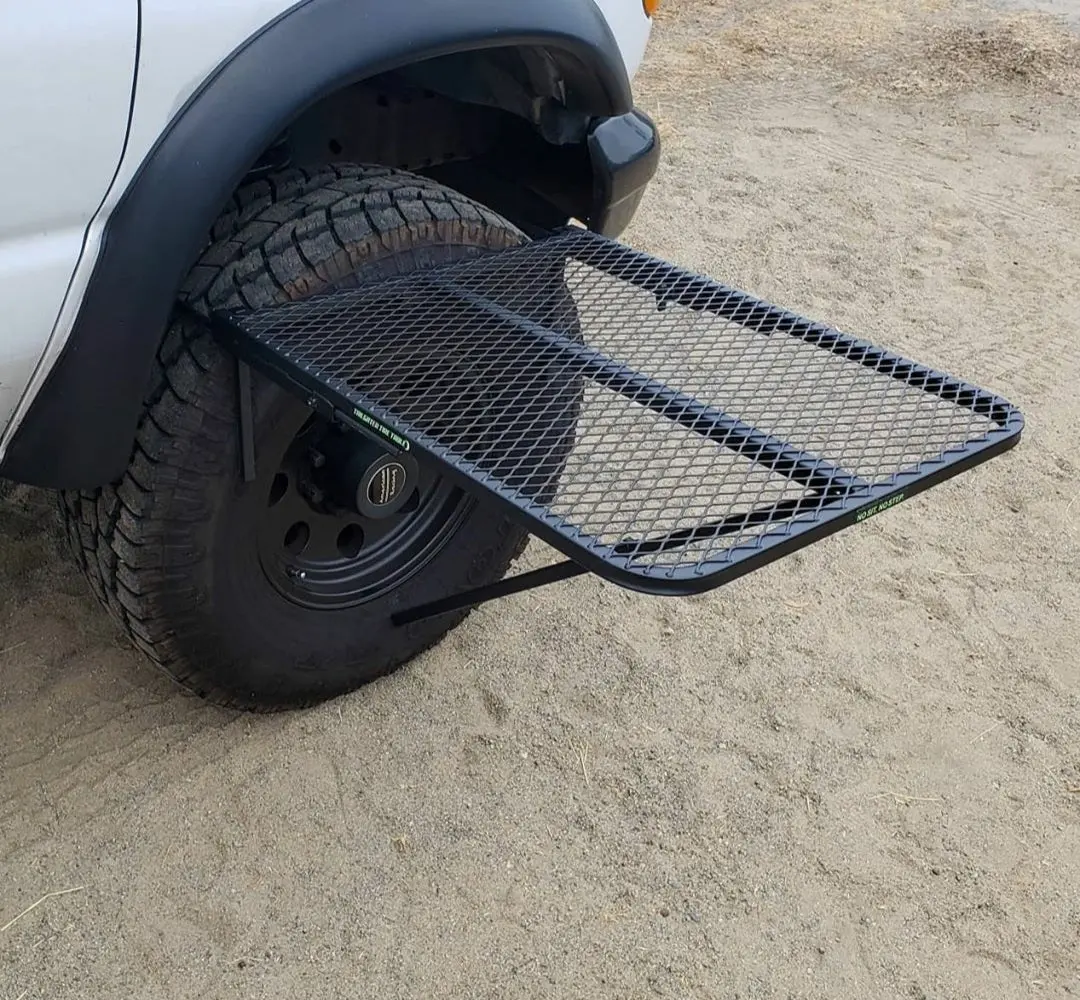 Clearance - Large Aluminum Camping Tire Table 1