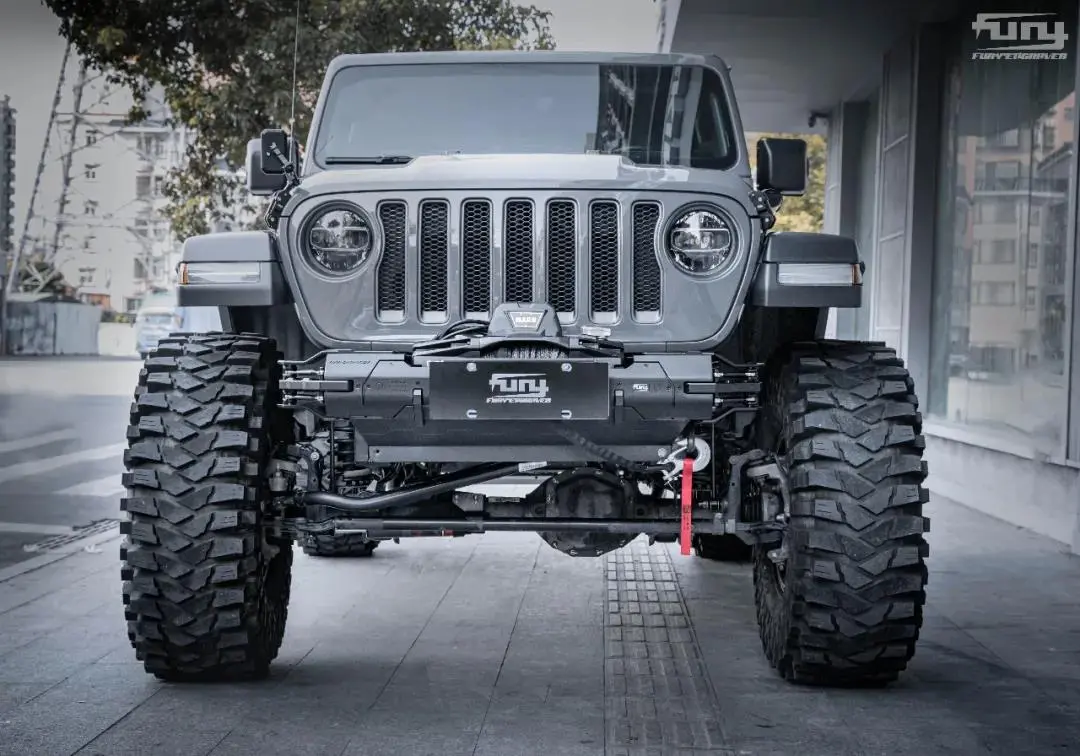 Awaken Series Front Bumper For Jeep Wrangler Jl Aluminum Front Bar 1