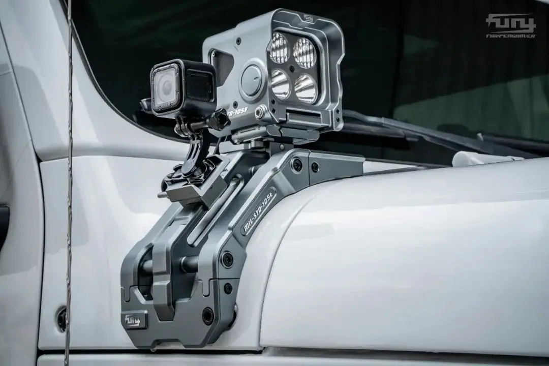 Gravity Series A-Pillar Integrated Lighting System For Jeep Wrangler Jl Jt 2