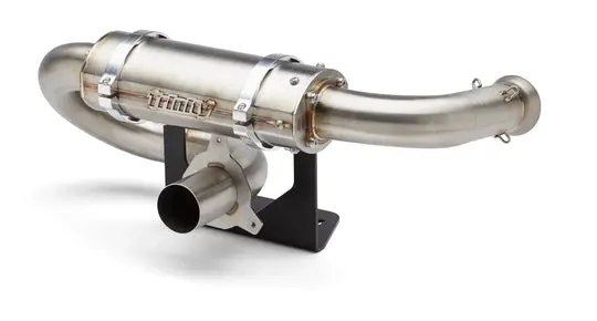Maverick X3 Center Exit Slip On Exhaust 1
