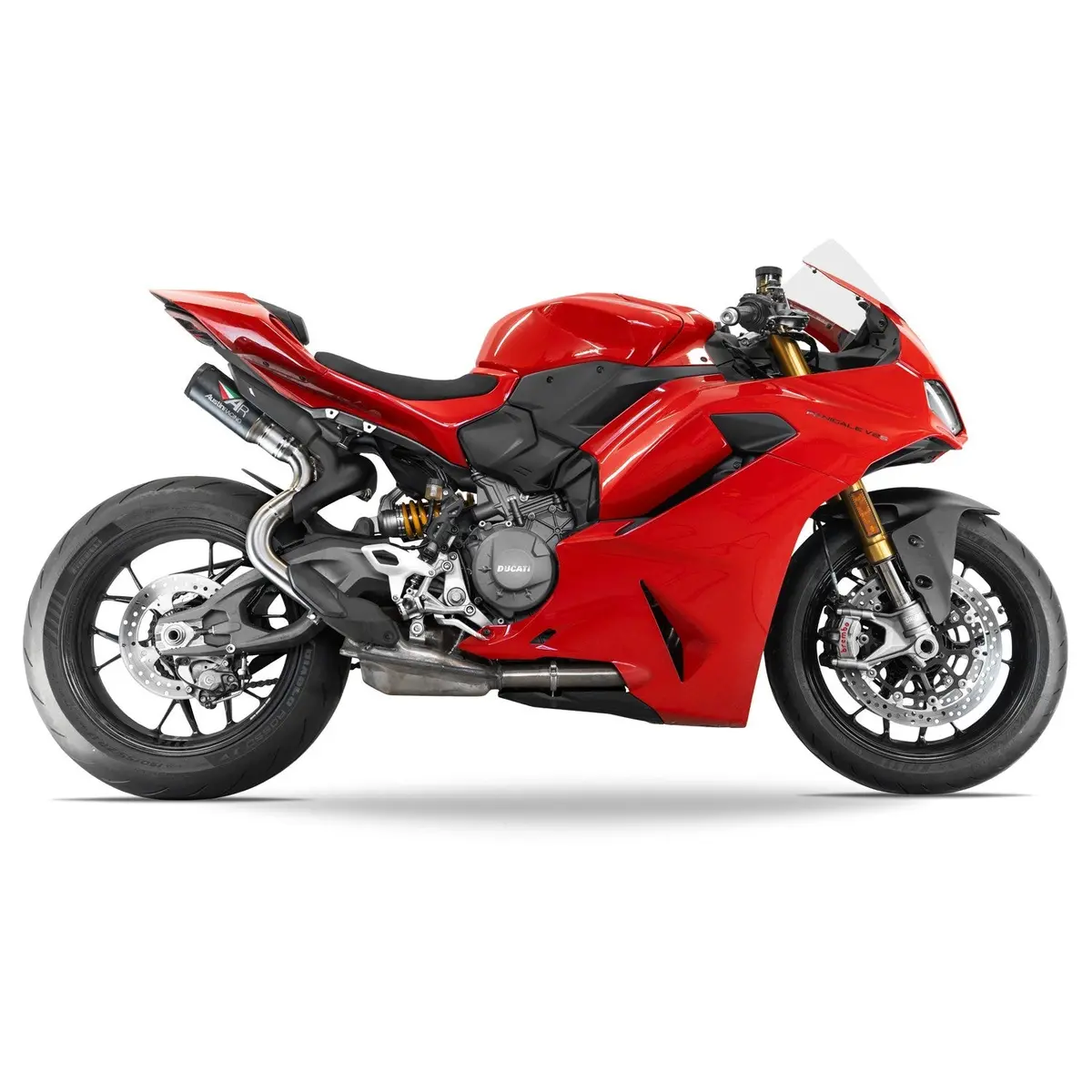 In Stock Austin Racing 2025 V2   Ducati Panigale Rs22-V  Black    Race & Db Compliant Slip-On Exhaust System  Ar69 1