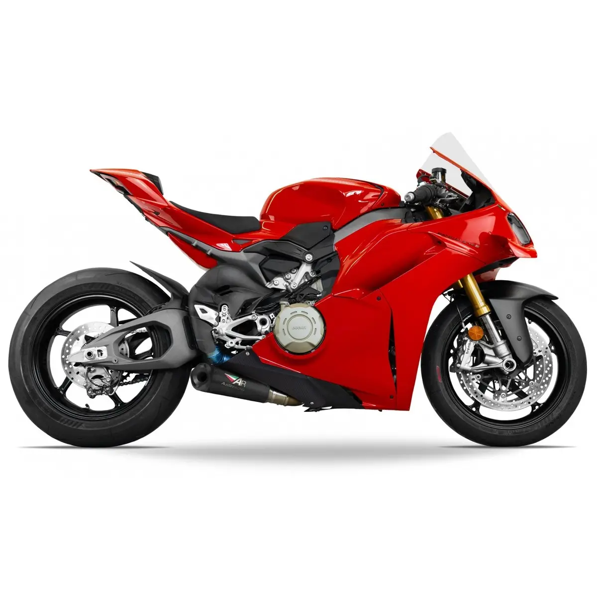Austin Racing  2025 Ducati V4 Panigale V3 Mini  Gp3 De-Cat Race Exhaust System  Ar73 1
