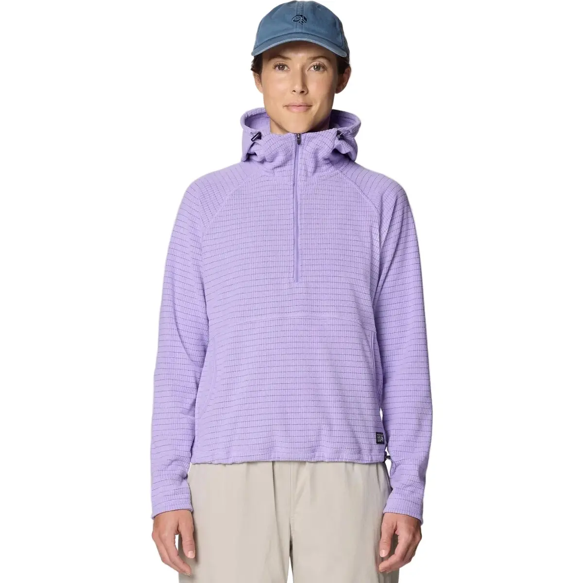 Women's Summit Grid Half Zip Hoody 1