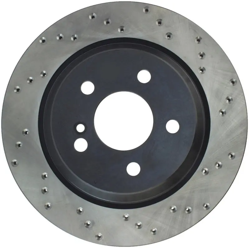 Stoptech 05-09 Mb Cls500/Cls550 / 04-13 Es320/Es350 / 03-09 E500/E550 Rear Drilled Brake Rotor 1