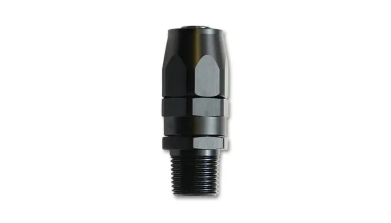 Vibrant -16An Male Npt Straight Hose End Fitting - 3/4 Npt 1
