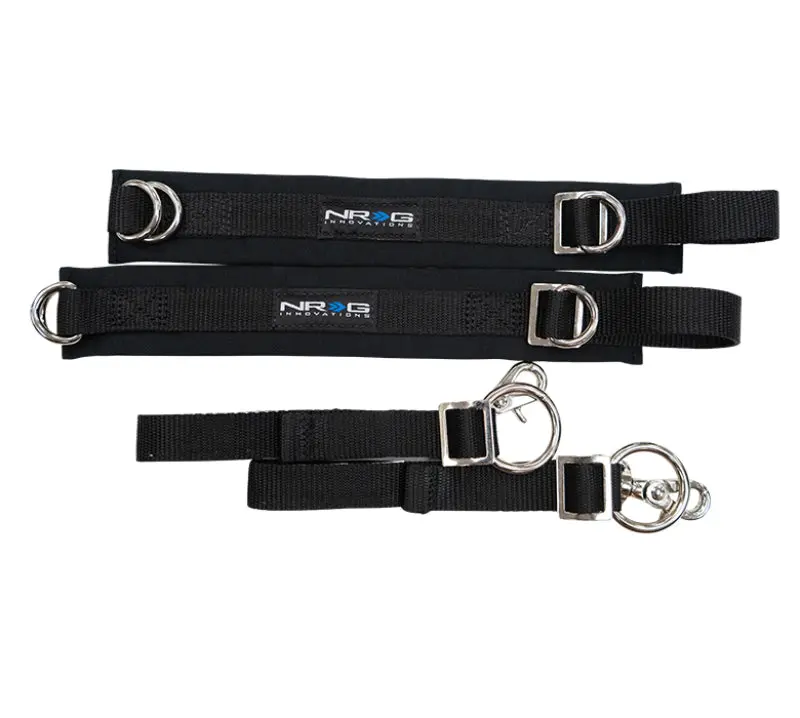 Nrg Sfi 3.3 Arm Restraints One Pair - Black 1
