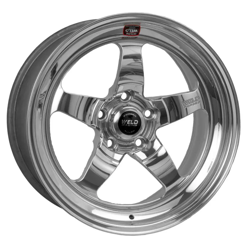 Weld S71 17X4.5 / 5X4.5 Bp / 1.7In. Bs Polished Wheel (Low Pad) - Non-Beadlock 1