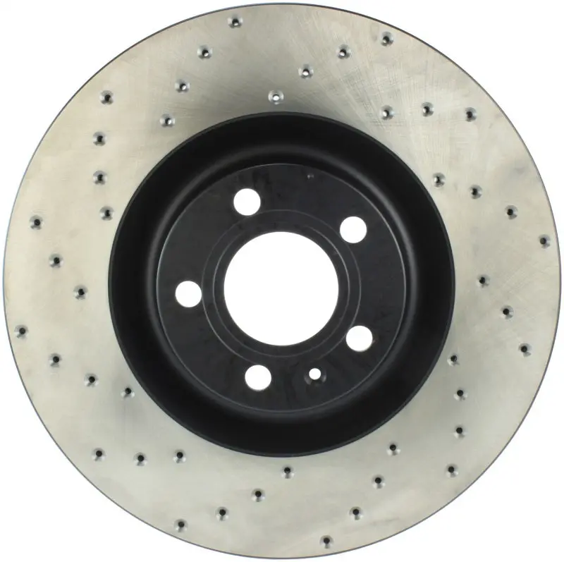 Stoptech 04-09 Audi S4 Drilled Right Front Rotor 1