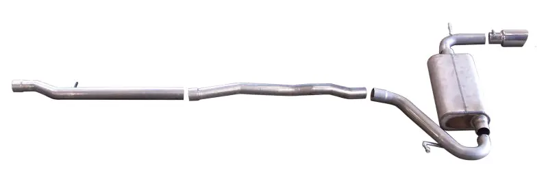 Gibson 11-13 Jeep Patriot Latitude 2.4L 2.25In Cat-Back Single Exhaust - Aluminized 1