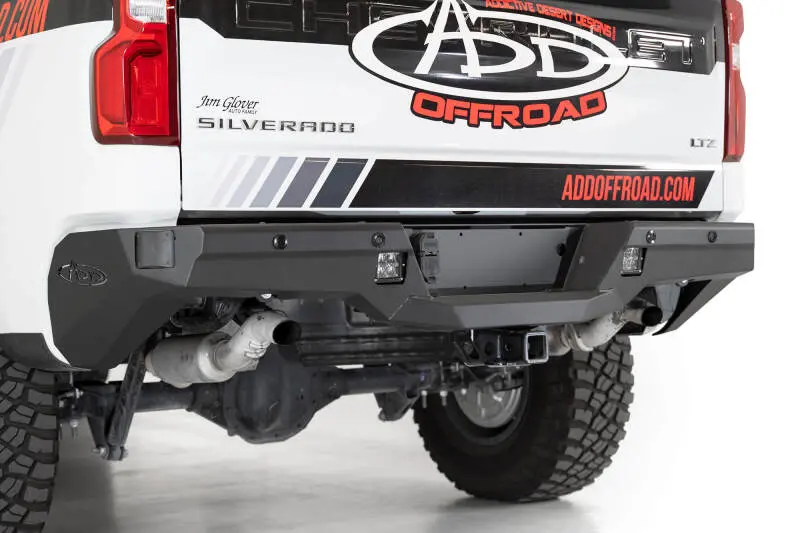 Addictive Desert Designs 2019-2020 Chevrolet Silverado 1500 Stealth Rear Bumper 1