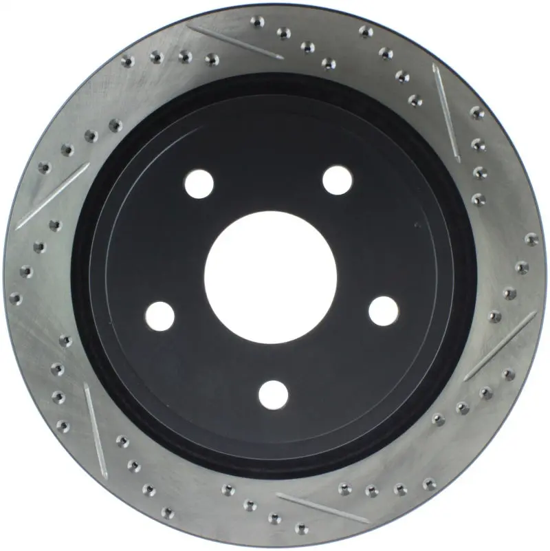Stoptech Slotted & Drilled Sport Brake Rotor 1