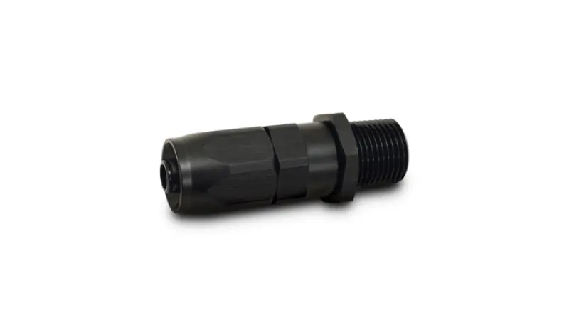Vibrant -6An Male Npt Straight Hose End Fitting - 3/8 Npt 2
