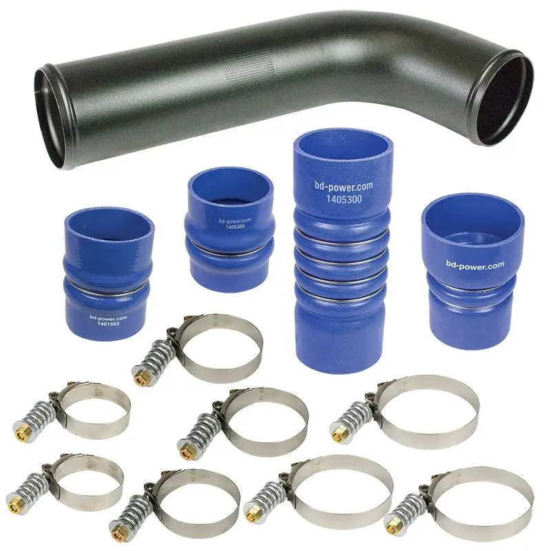 Bd Diesel Intercooler Hose/Clamp Kit - Dodge 2007.5-2009 6.7L 1