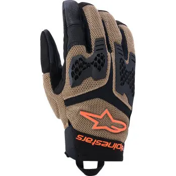 Alpinestars Manti Air Gloves - Dark Khaki/Black/Fluo Orange - 2Xl 3570225-8038-2X 1