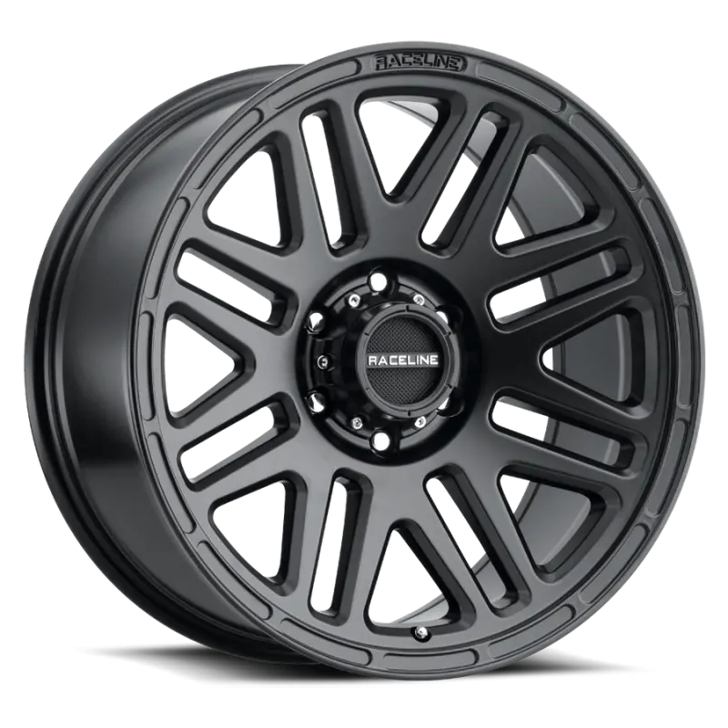 Raceline 944B Outlander 16X8in / 6X139.7 Bp / 0Mm Offset / 106.1Mm Bore - Satin Black Wheel 1