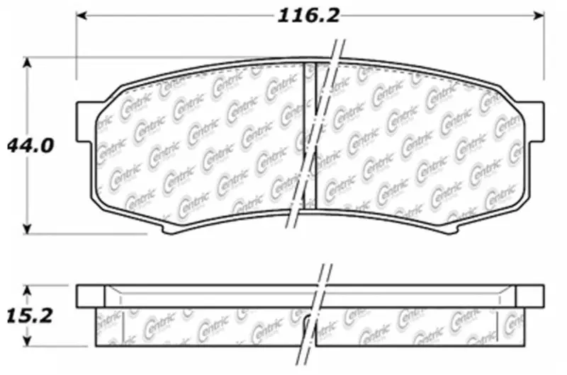 Stoptech 03-20 Toyota 4Runner/ 07-14 Fj Cruiser Street Rear Touring Brake Pads 1
