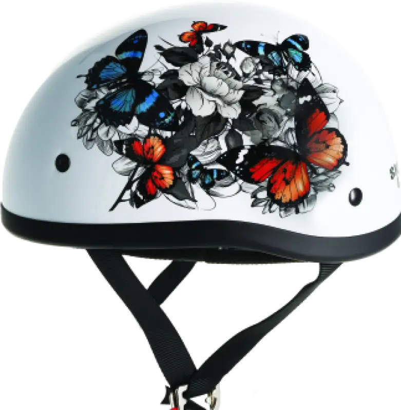 Skid Lids White Rose Original Helmet - Large 1
