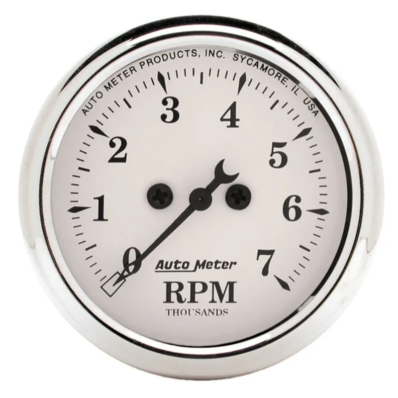 Autometer 2 1/16 Inch 7000Rpm Old Tyme Tachometer (52.4Mm) 1