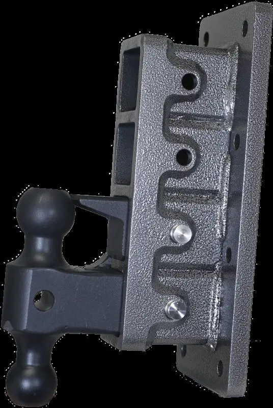Gen-Y Mega Duty 2.5In Bolt-On 9In Drop 3K Tw 21K Hitch W/Gh-061 Dual-Ball/Gh-062 Pintle Lock 1