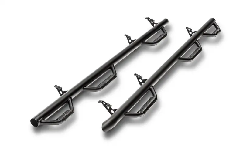 N-Fab Nerf Step 99-16 Ford F-250/350 Super Duty Supercab 6.75Ft Bed - Tex. Black - Bed Access - 3In 1
