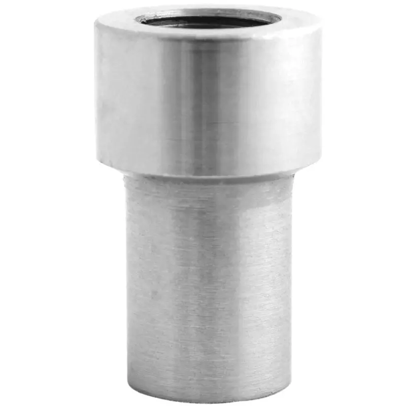 Qa1 Tube Adapter - 1-1/4In Od - Smooth - Left Hand - 7/8-18 Thread .120 Wall - Alloy 1