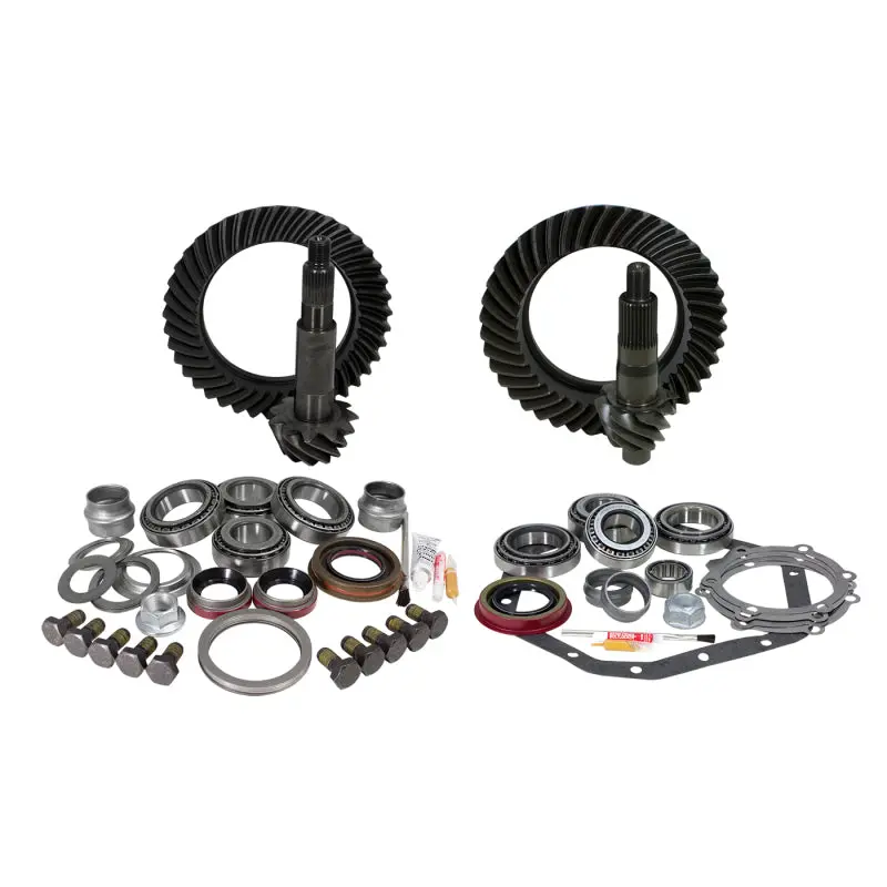 Yukon Gear & Install Kit Package For Reverse Rotation Dana 60 & 88 & Down Gm 14T 5.13 Thick 1