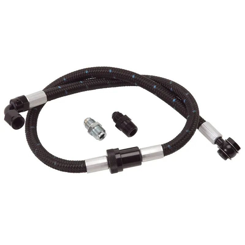 Edelbrock Fuel Hose Assembly W/ Street Filter Sbc Proclassic Finish 1