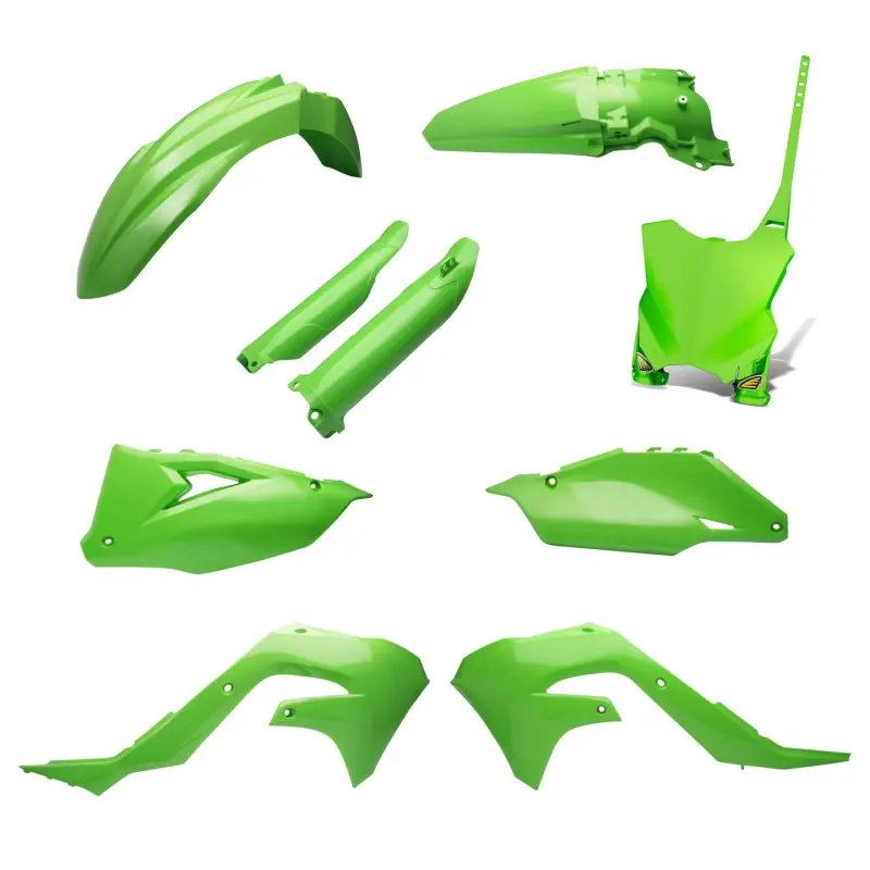 Cycra 21-23 Kawasaki Kx450x Powerflow Body Kit Stock - Oem 1