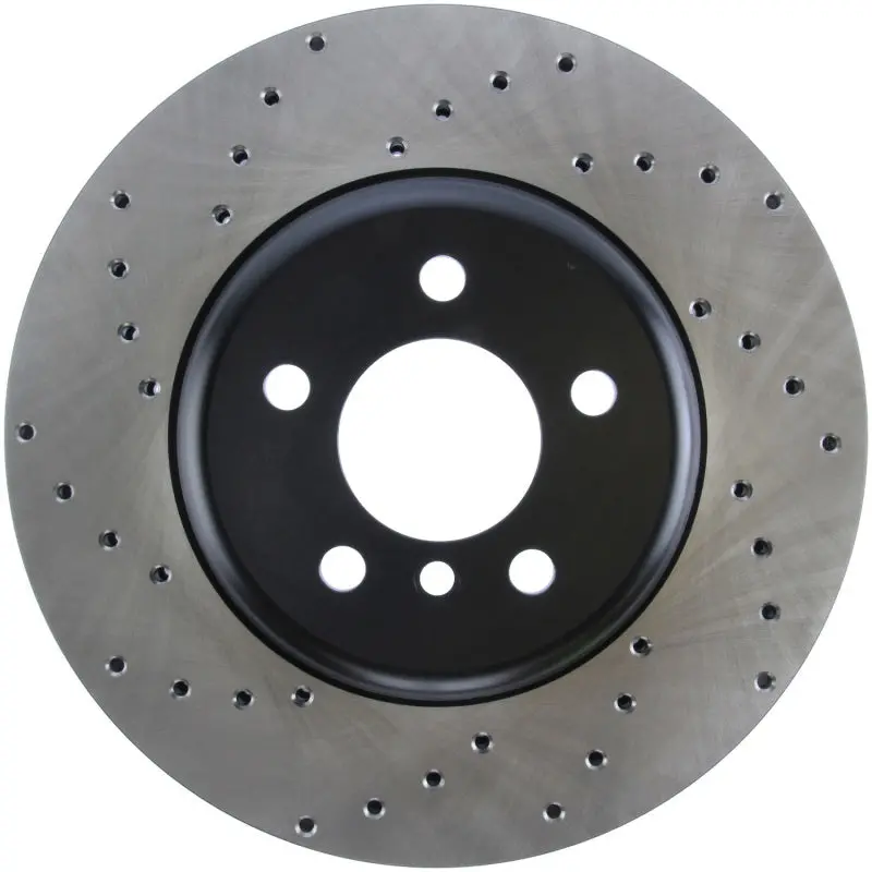 Stoptech 11-15 Bmw 535I/535Xi/ 12-15 640I Front Right Drilled Sport Brake Rotor 1