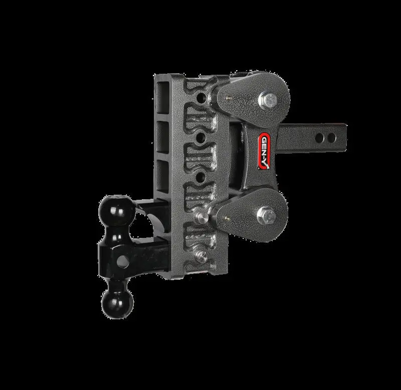 Gen-Y The Boss Torsion-Flex 2In Shank 7.5In Drop 10K Hitch W/Gh-031 Dual-Ball/Gh-032 Pintle Lock 1