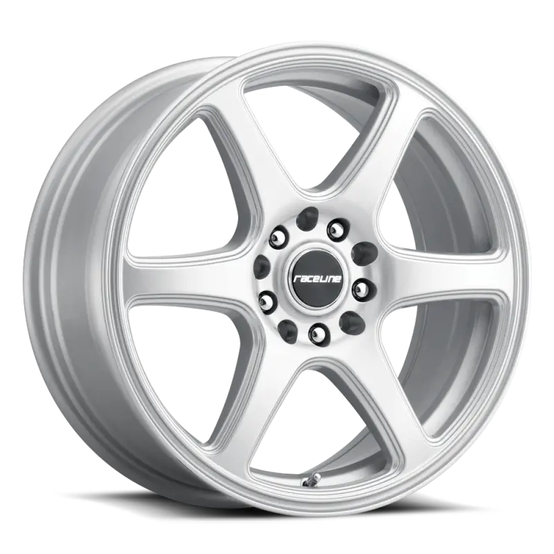Raceline 146S Matrix 14X5.5In / 5X100/5X114.3 Bp / 35Mm Offset / 72.62Mm Bore - Gloss Silver Wheel 1