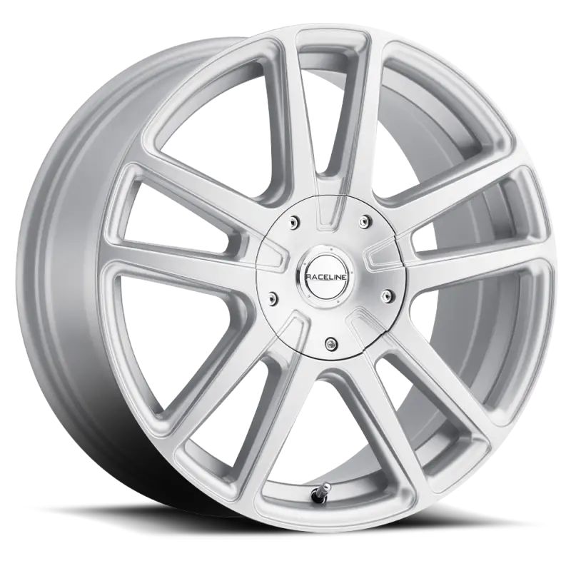 Raceline 145S Encore 16X7in / 4X100/4X114.3 Bp / 40Mm Offset / 72.62Mm Bore - Gloss Silver Wheel 1