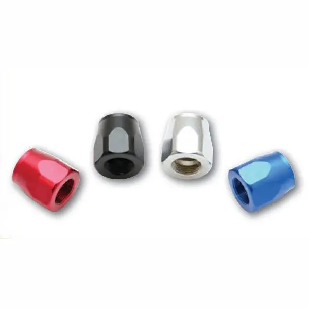 Vibrant -8An Hose End Socket - Silver 1
