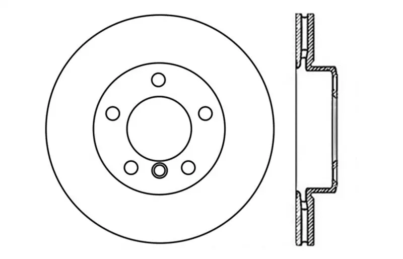 Stoptech Drilled Sport Brake Rotor 1