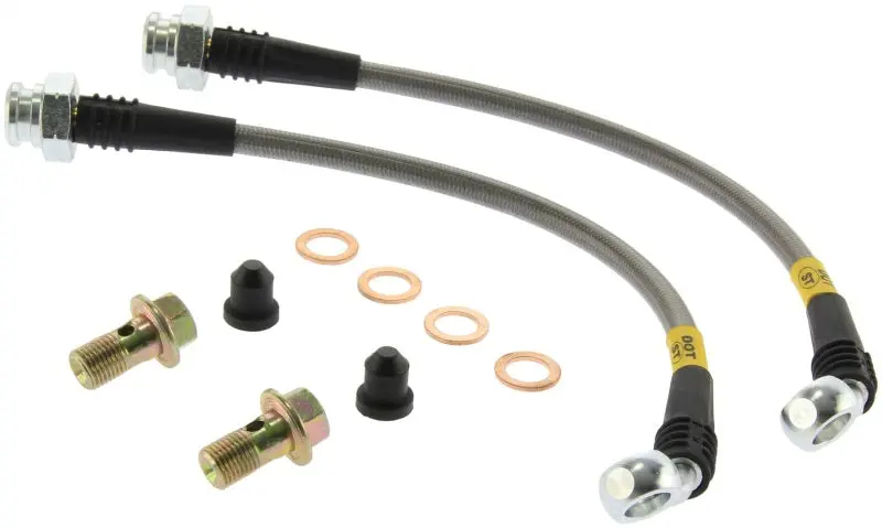 Stoptech 90-96 Nissan 300Zx Stainless Steel Bbk Rear Brake Lines 1