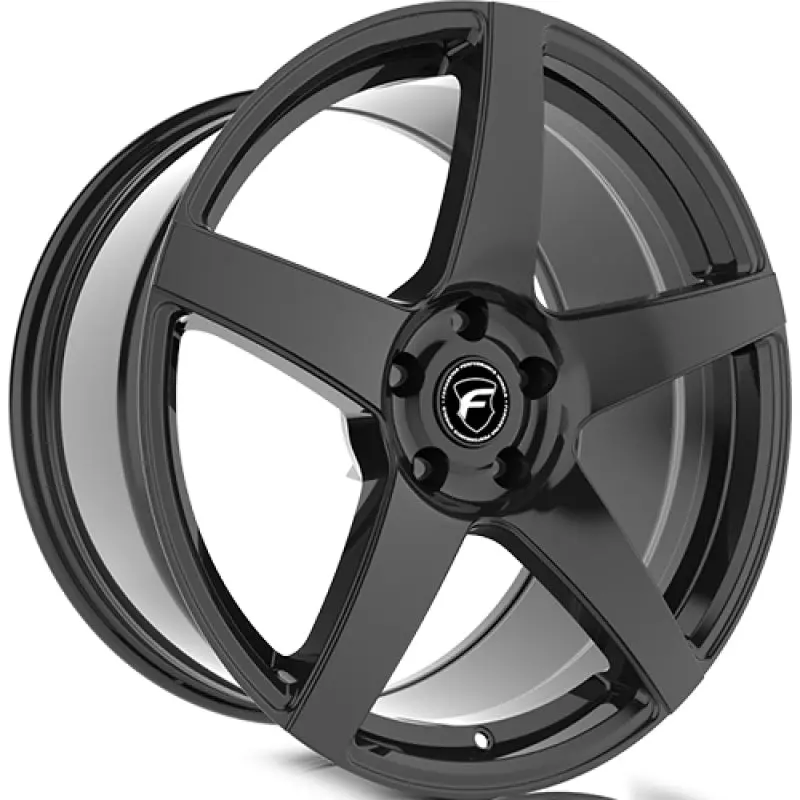 Forgestar Cf5 20X9 / 5X114.3 Bp / Et35 / 6.4In Bs Gloss Black Wheel 1