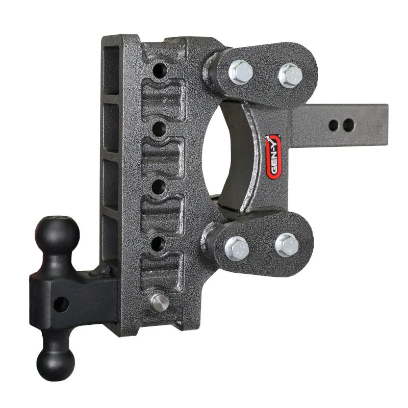 Gen-Y The Boss Torsion-Flex 2.5In Shank 9In Drop 3.5K Tw 32K Hitch W/Gh-0161 Dual-Ball 1