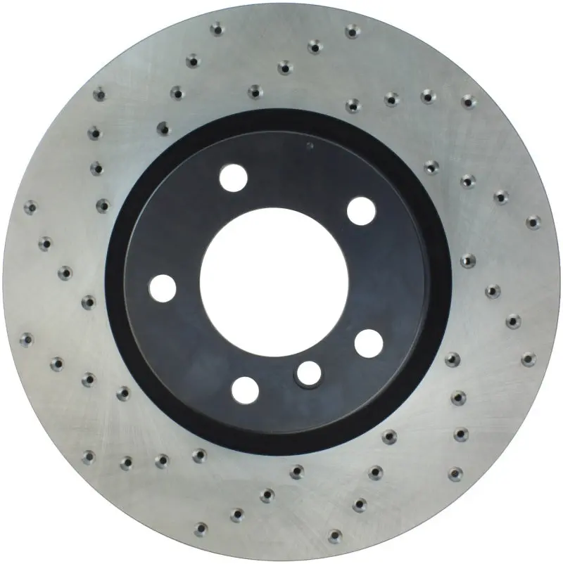 Stoptech 98-02 Bmw Z3 Drilled Right Front Rotor 1
