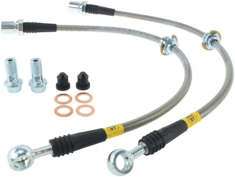 Stoptech Stainless Steel Front Brake Lines 91-95 Toyota Mr2 1