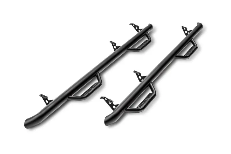 N-Fab Nerf Step 02-08 Dodge Ram 1500/2500/3500 Quad Cab 6.4Ft Bed - Tex. Black - W2w - 3In 1