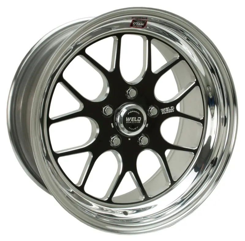 Weld S77 18X9.5 / 5X4.75 Bp / 5.2In. Bs Black Wheel (Low Pad) - Non-Beadlock 1
