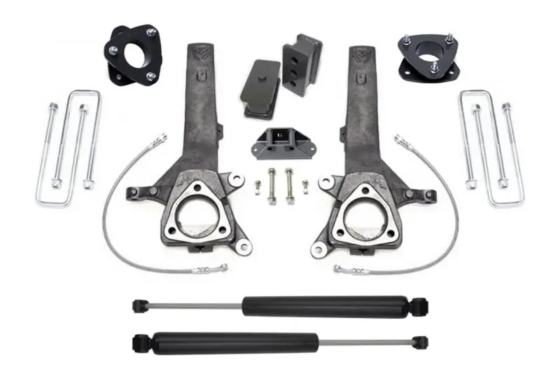 Maxtrac 04-18 Nissan Titan 2Wd 6.5In/4In Maxpro Spindle Lift Kit W/Maxtrac Shocks 1